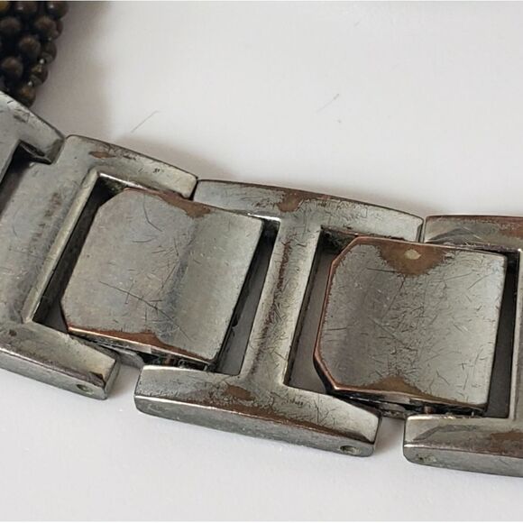 CHICO'S Mixed Metals Ball Chain Watch - Picture 5 of 6